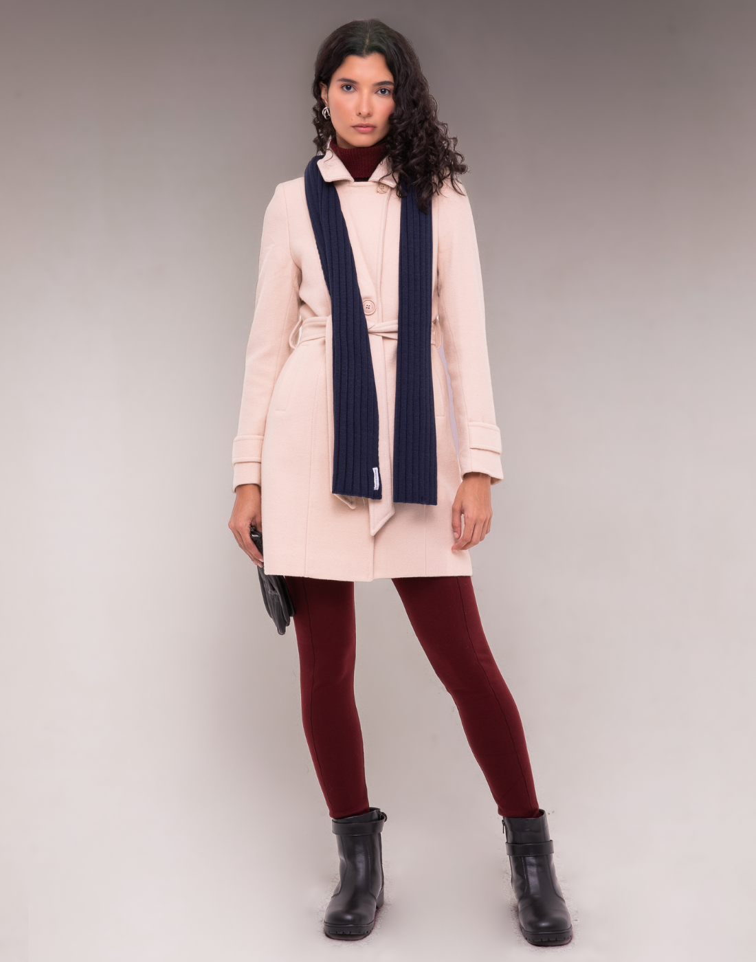 Cachecol Tricot Calone Marinho
