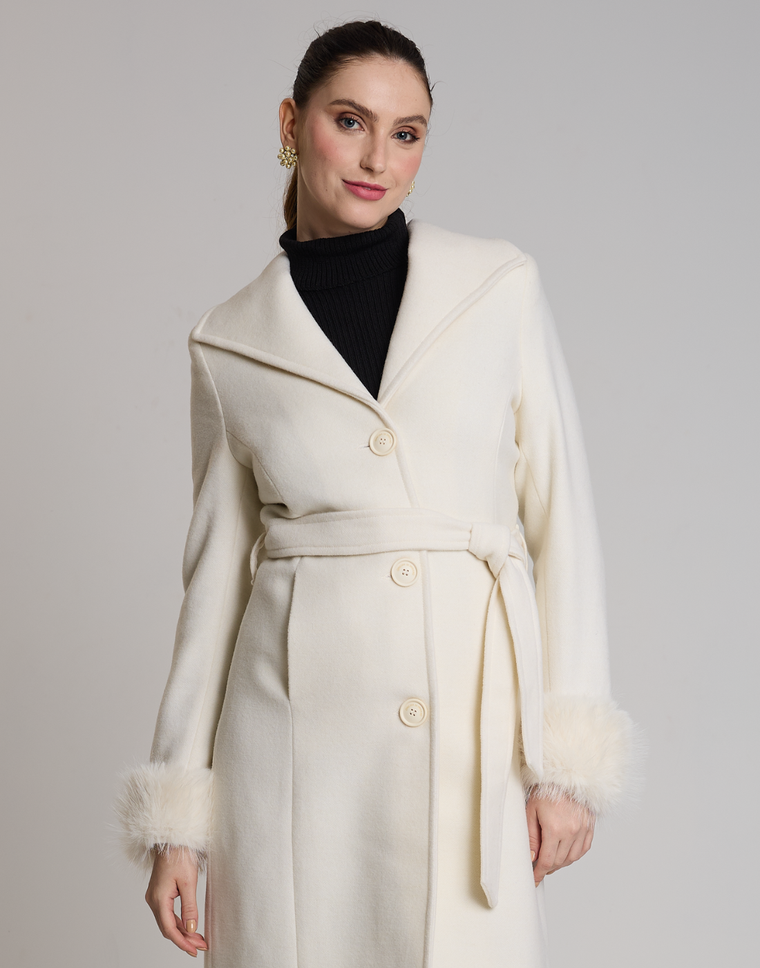 Casaco de Lã Ostuni Off