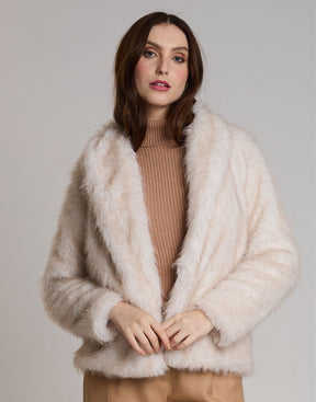 Casaco Fake Fur Boreal Off