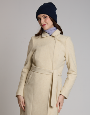 Casaco de Lã Savona Bege Bloom