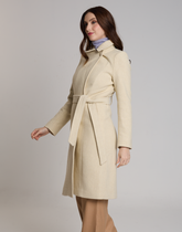 Casaco de Lã Savona Bege Bloom