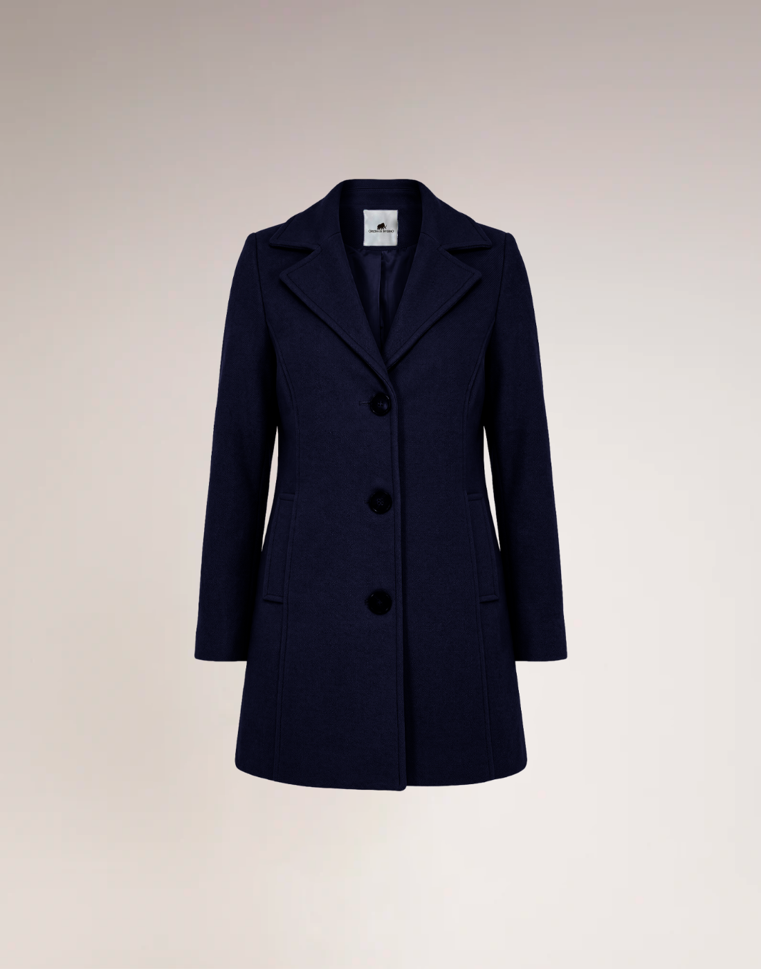 Casaco Lã Italiana Trento Gola Blazer Sob Demanda