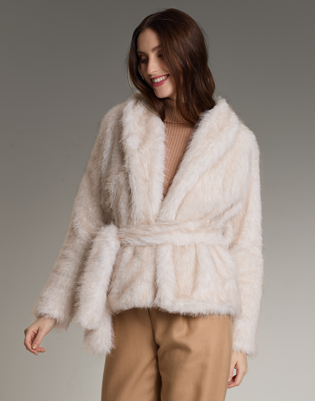 Casaco Fake Fur Boreal Off