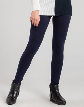 Legging Tricot Invernada Stripe Marinho