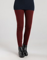 Legging Tricot Invernada Stripe Bordeaux
