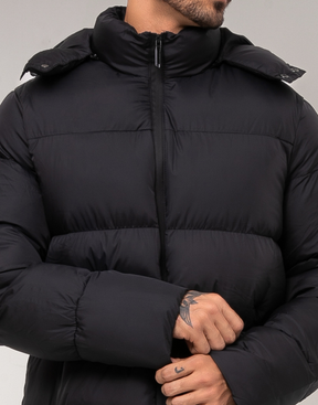 Casaco Doudoune M Forrado Davos Preto