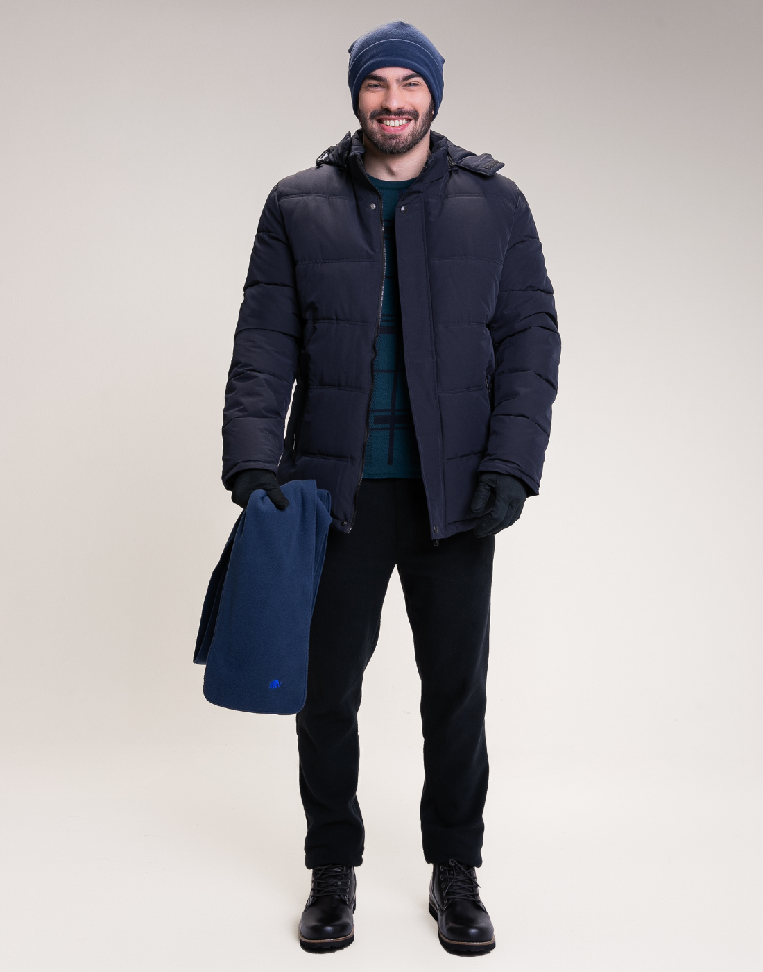 Doudoune M Forrada Grouse Marinho