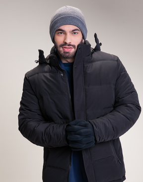 Doudoune M Forrada Grouse Preto