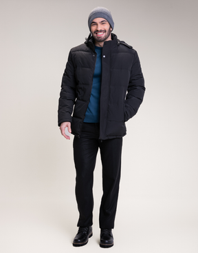 Doudoune M Forrada Grouse Preto