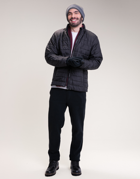 Jaqueta Calef Isolante Térmica Preta