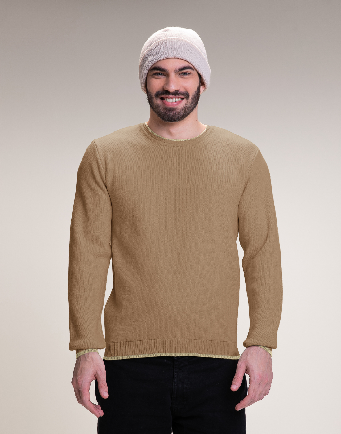 Blusão Listra Nob Bege Bruma