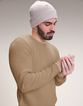 Blusão Listra Nob Bege Bruma