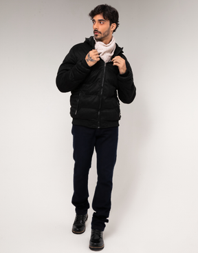Casaco Doudoune M Suede Jones Preto