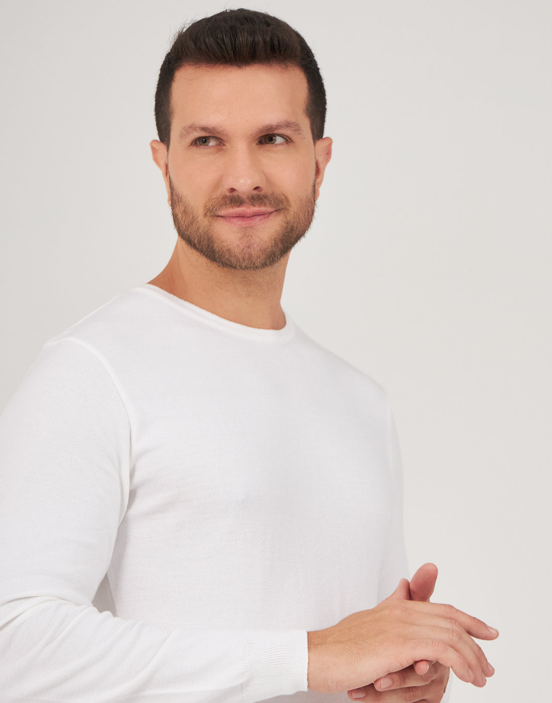 Blusão Viscose Off White