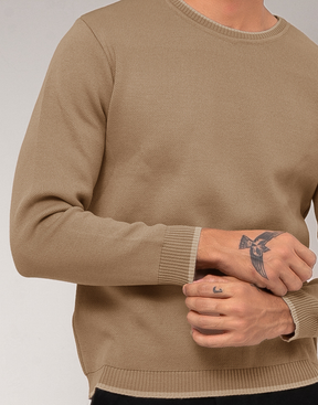 Blusão Listra Nob Bege Bruma