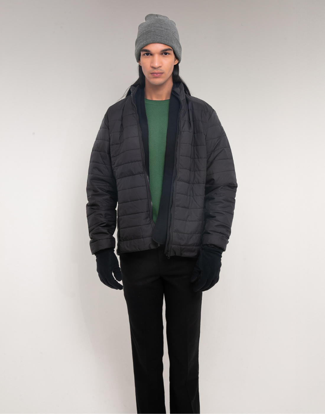 Blusão Listra Nob Verde Alpes