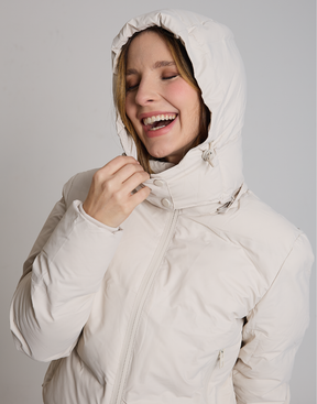 Doudoune Curto Franey Bege