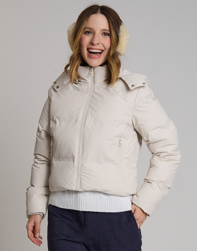 Doudoune Curto Franey Bege