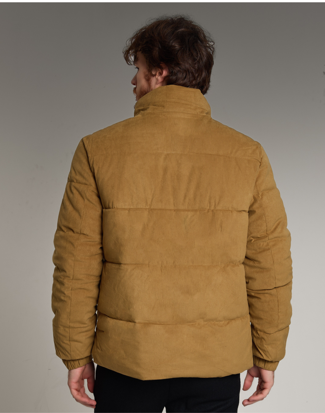 Doudoune M Cotelê Nevis Bege