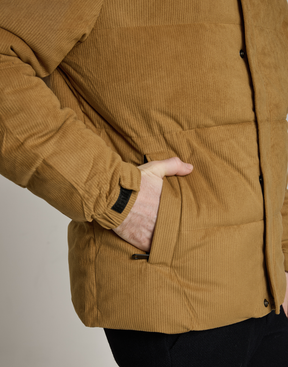 Doudoune M Cotelê Nevis Bege