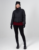 Doudoune Puffer Forrado Alberta Preto