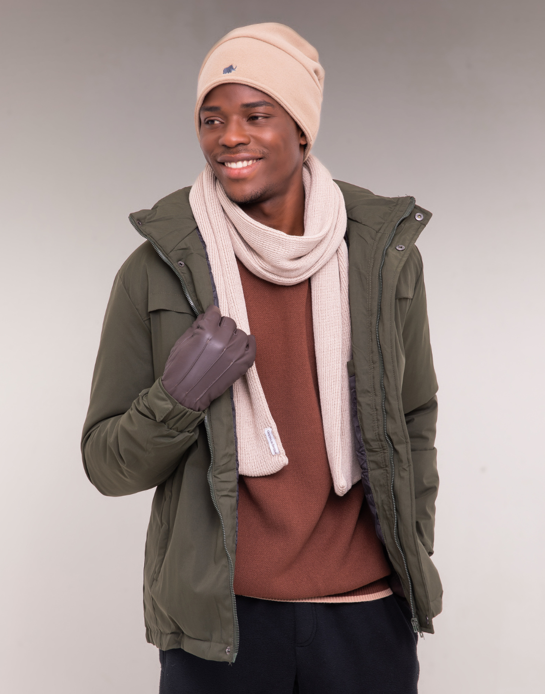 Blusão Listra Nob Marrom Moscada