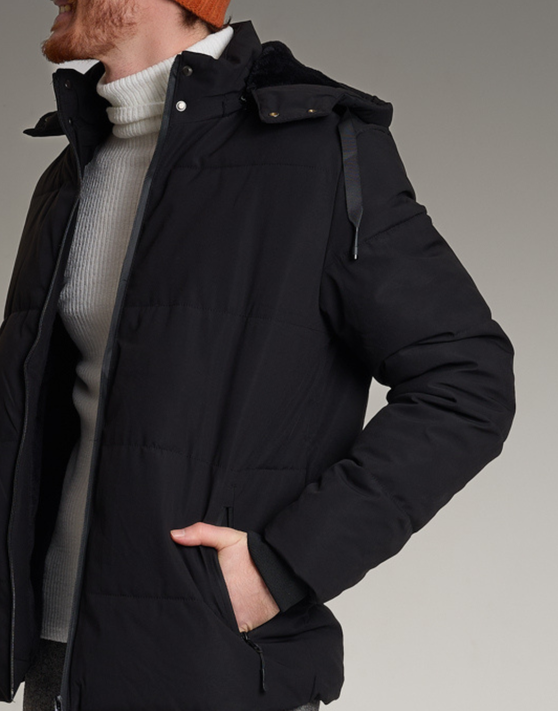 Doudoune M Forrado Skye Preto