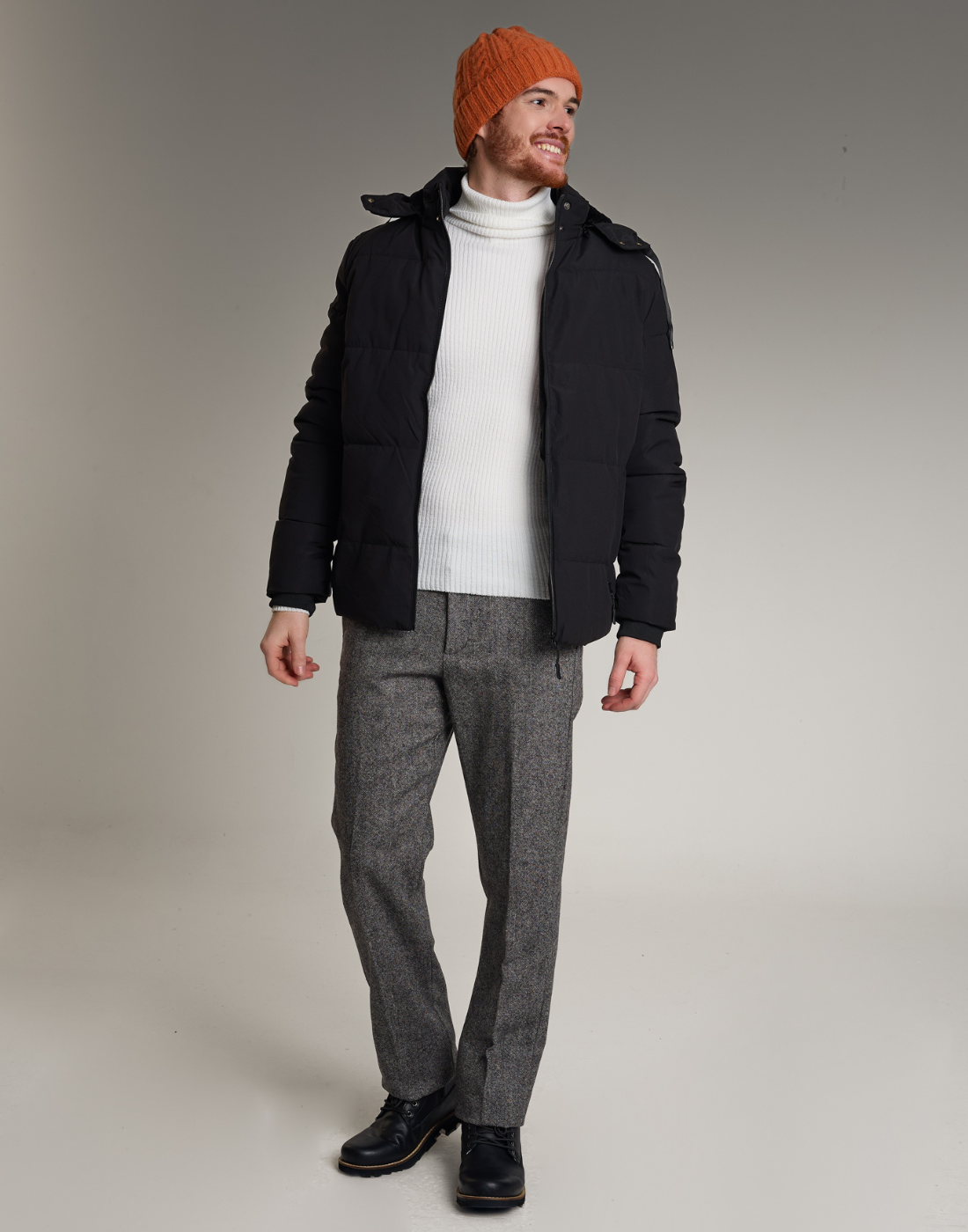 Doudoune M Forrado Skye Preto