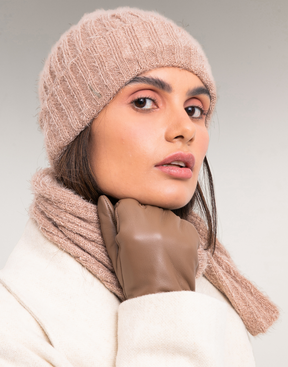 Gorro Tricot Calone Soft Bege Bruma