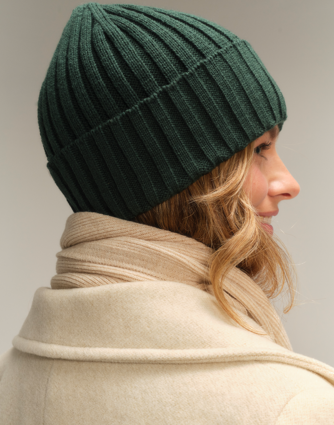Gorro Tricot Calone Verde Profundo