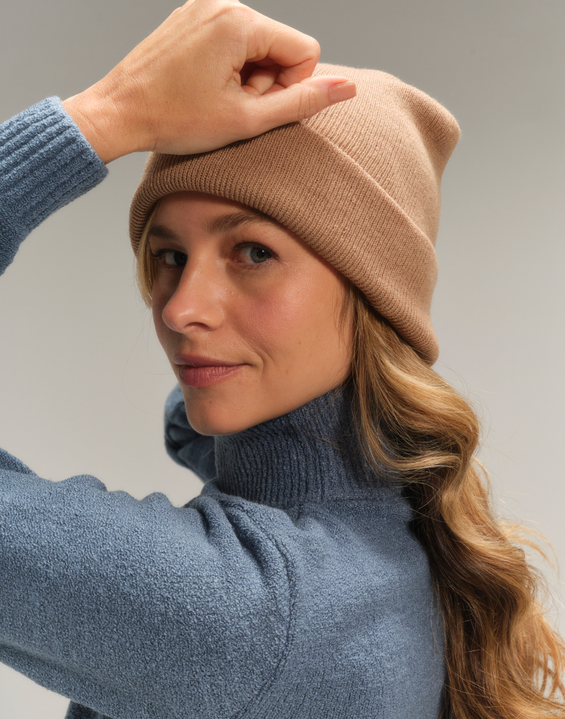 Gorro Basics Bege Claro