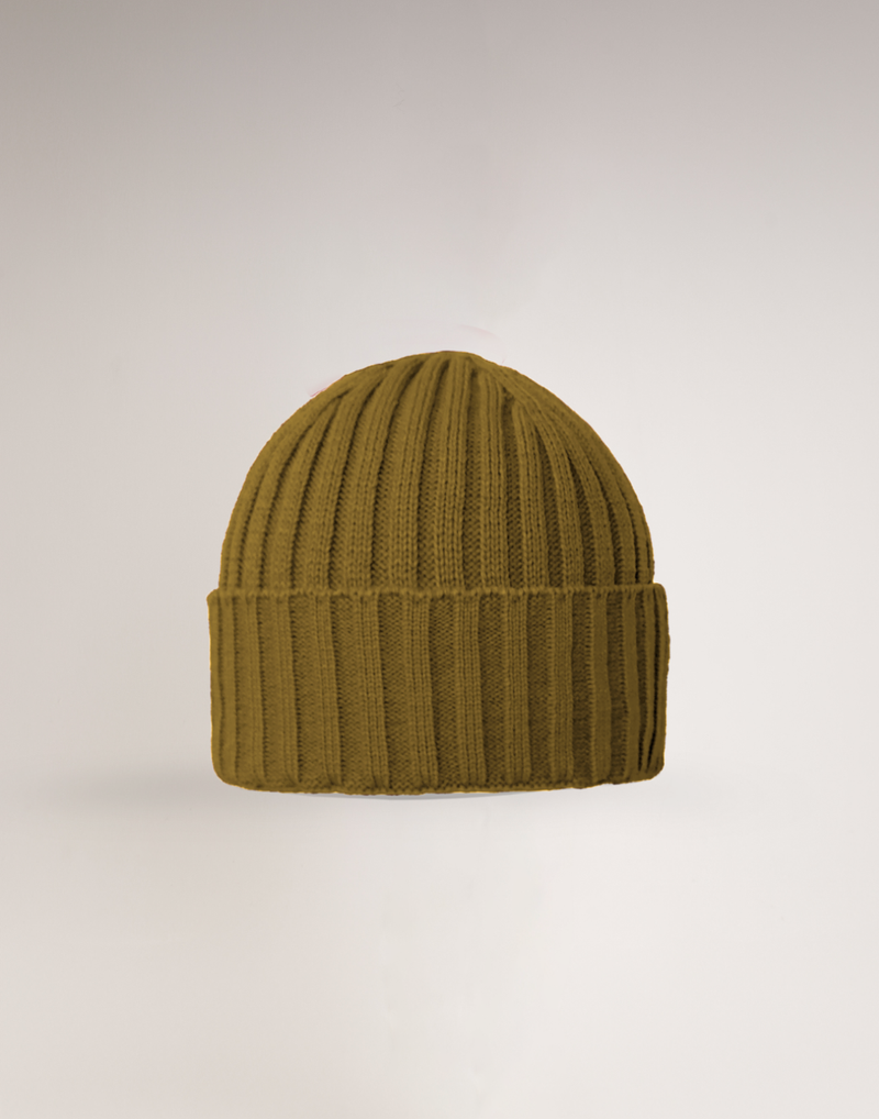 Gorro Tricot Calone Forrado com Fleece Golden Caramelo