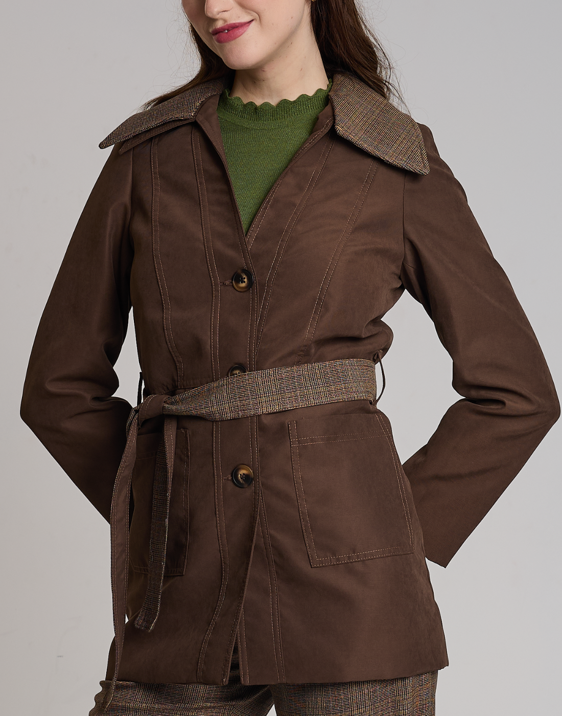 Jaqueta Halles com Gola Removível