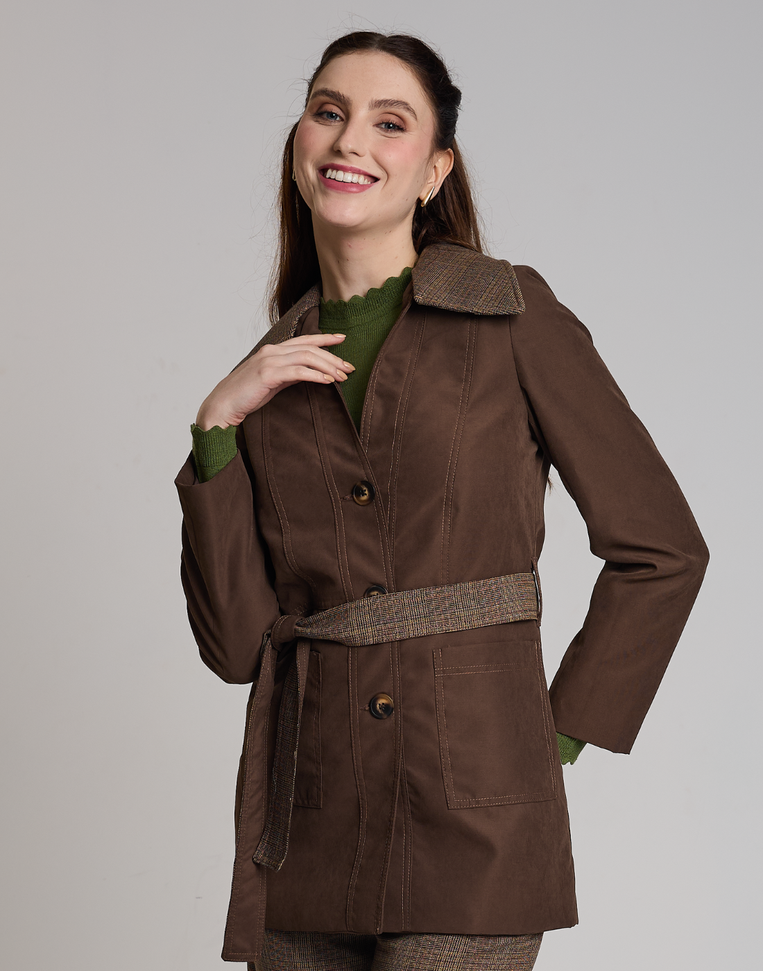 Jaqueta Halles com Gola Removível