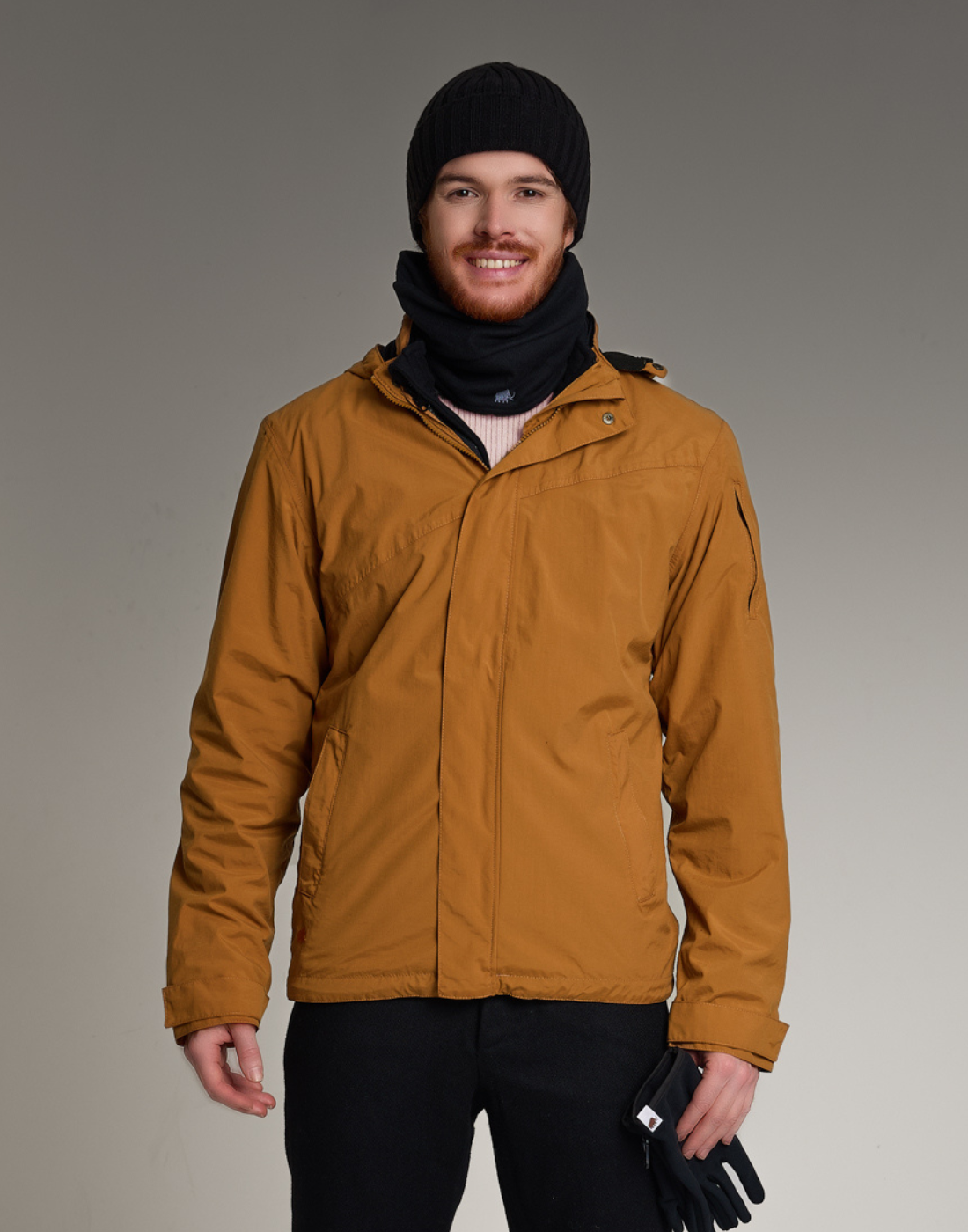 Jaqueta M Winter Explorer 3 em 1 Caramelo