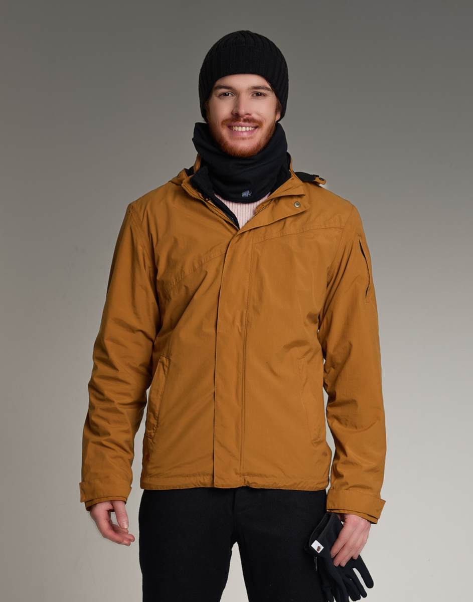 Jaqueta M Winter Explorer 3 em 1 Caramelo