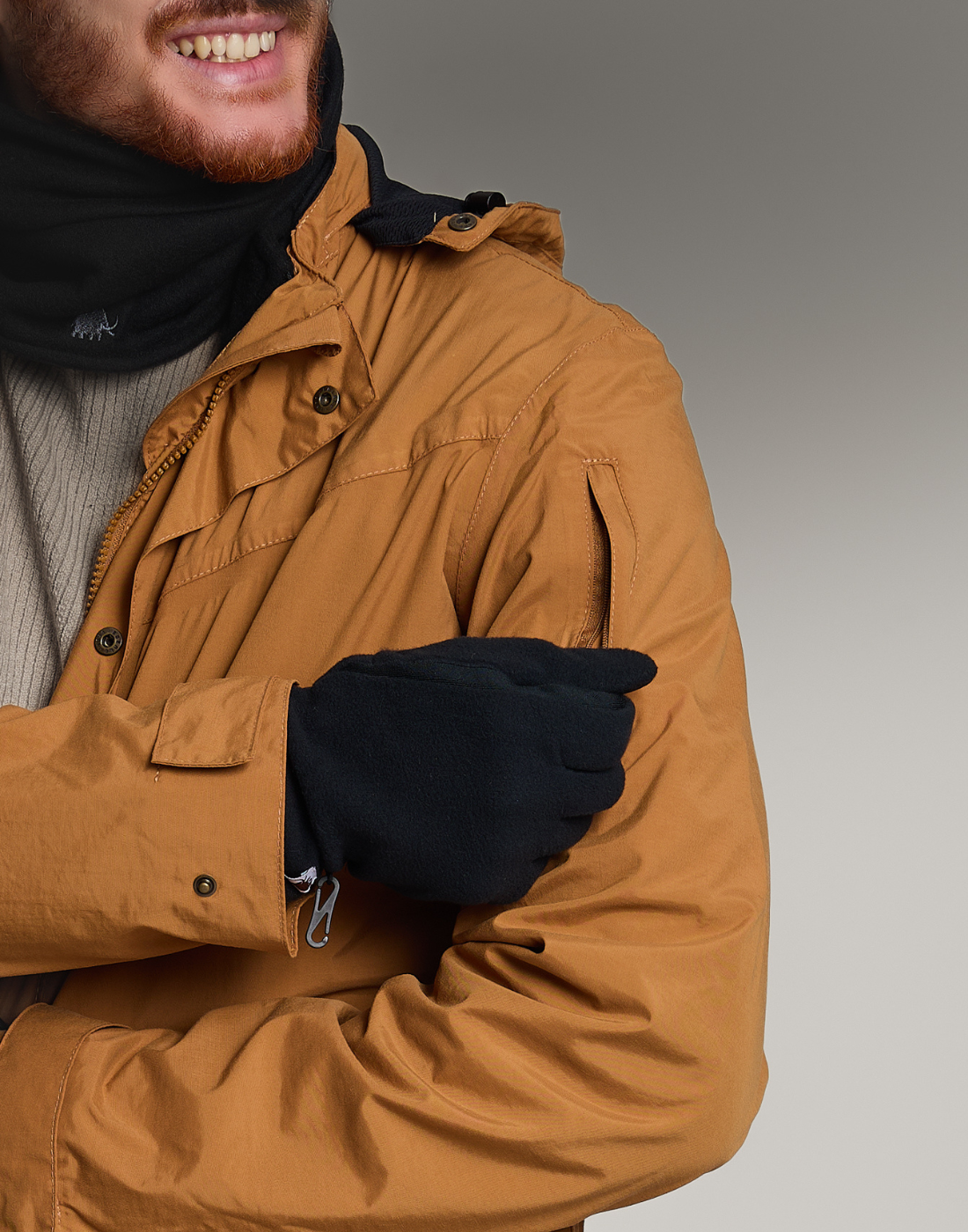 Jaqueta M Winter Explorer 3 em 1 Caramelo