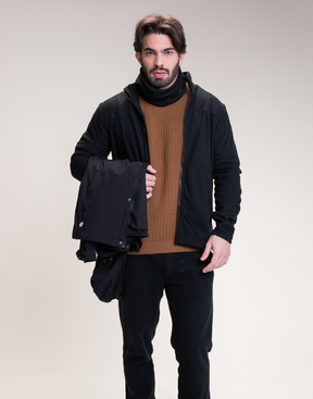 Jaqueta M Winter Explorer 3 em 1 Preta