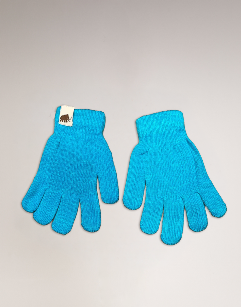 KIDS Luva Outono Azul Celeste