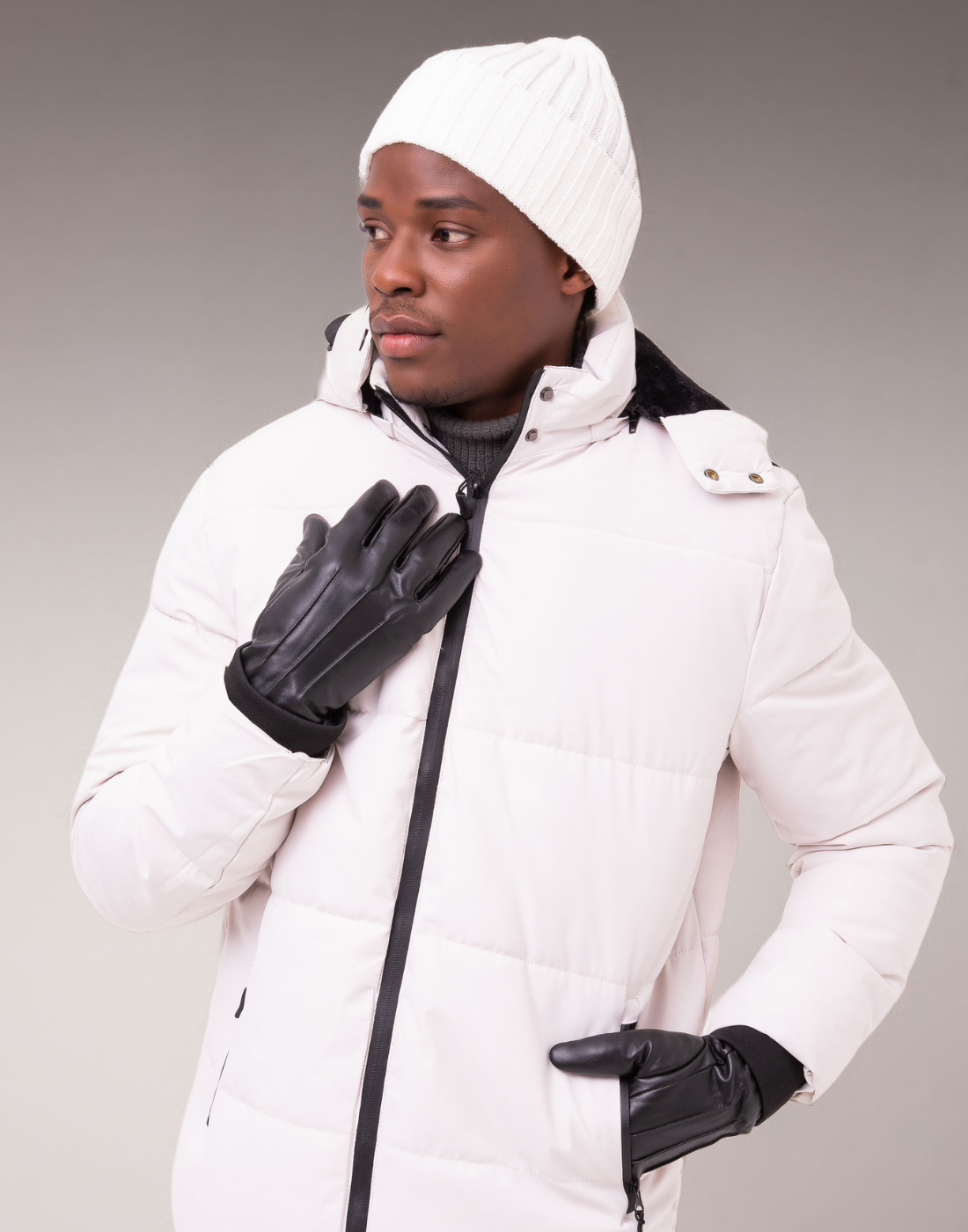 Luva Pelica Luxemburgo Henri Preta