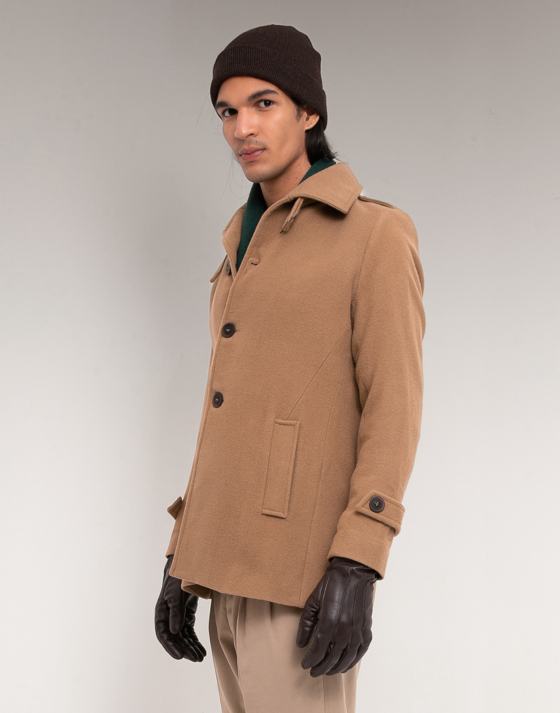 Gorro Basics Marrom