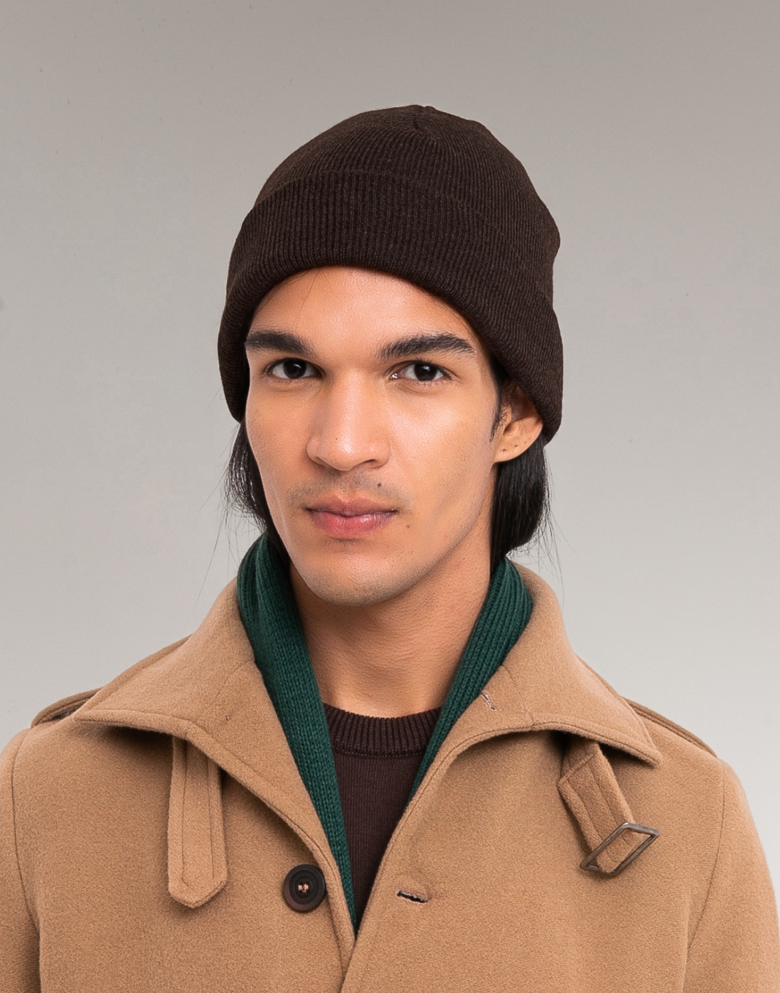 Gorro Basics Marrom