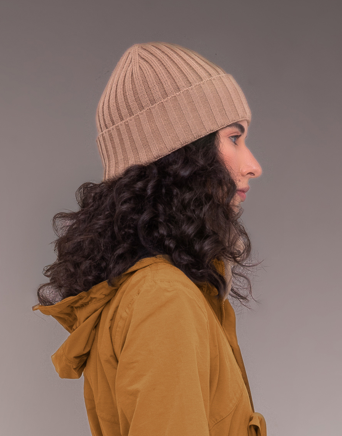 Gorro Tricot Calone Soft Bege Bruma