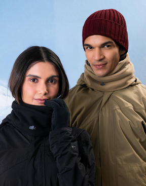 Gola/Gorro Térmico Nevasca 280g/m² - Bege