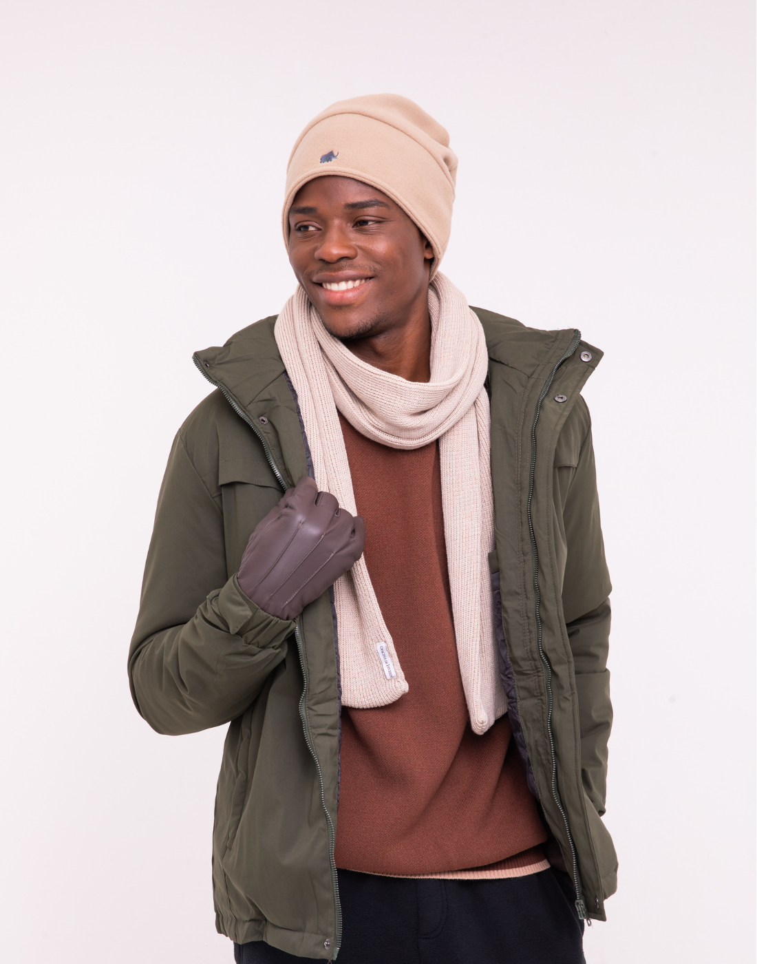 Gola/Gorro Térmico Nevasca 280g/m² - Bege