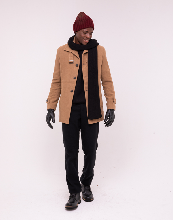 Cachecol Invernada Plain Preto