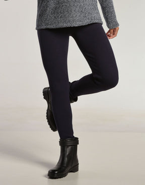 Legging Tricot Invernada Stripe Marinho