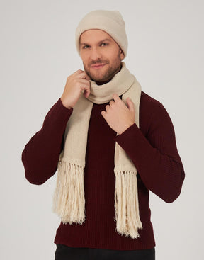 Cachecol Invernada Bege Bruma