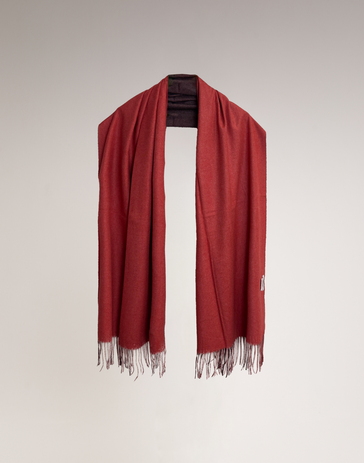 Pashmina Bicolor Vermelho