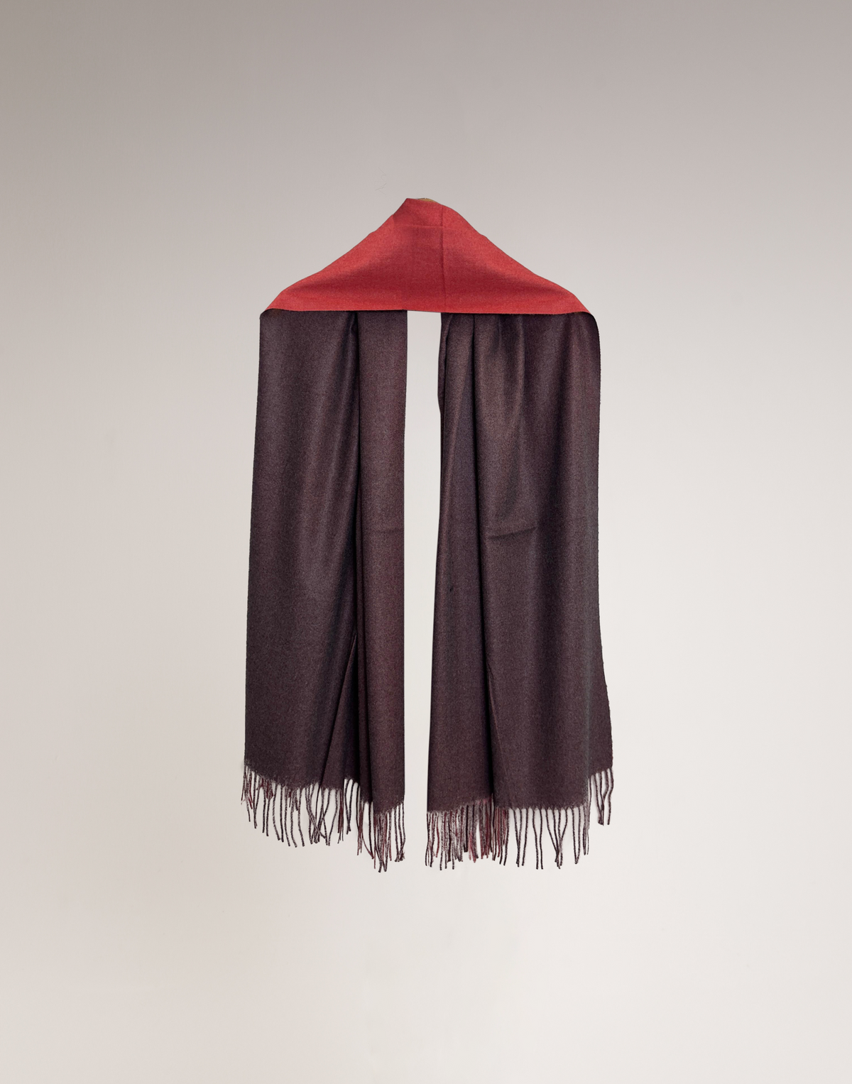 Pashmina Bicolor Vermelho